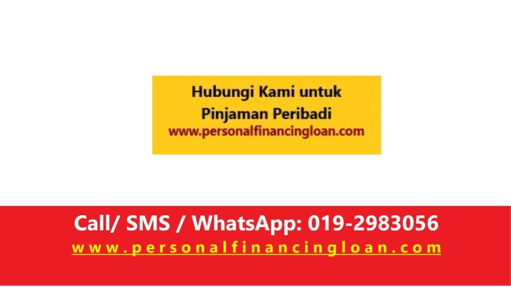Hubungi Kami untuk Pinjaman Peribadi