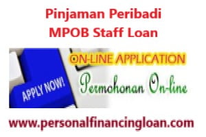Pinjaman Peribadi Malaysian Palm Oil Board MPOB Staff Loan