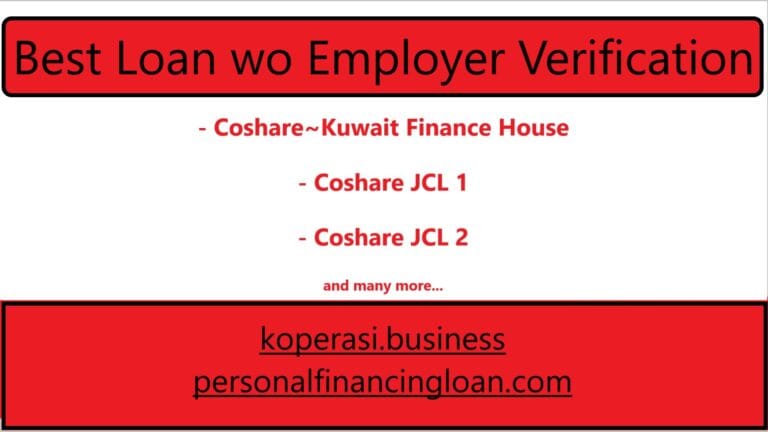 Best Loan without Employer Verification