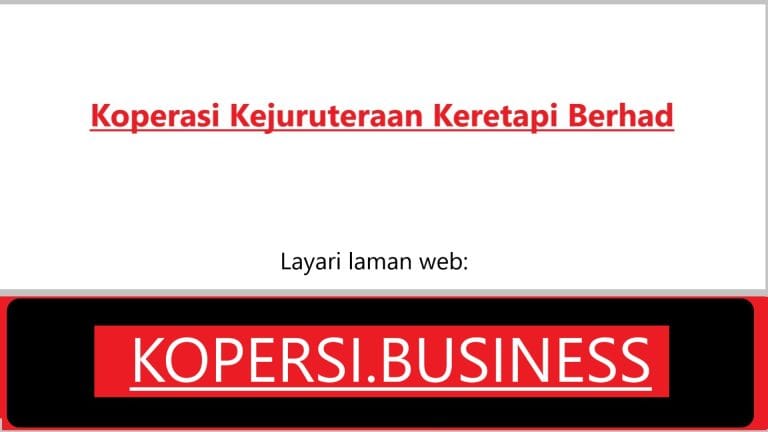Koperasi Kejuruteraan Keretapi Berhad