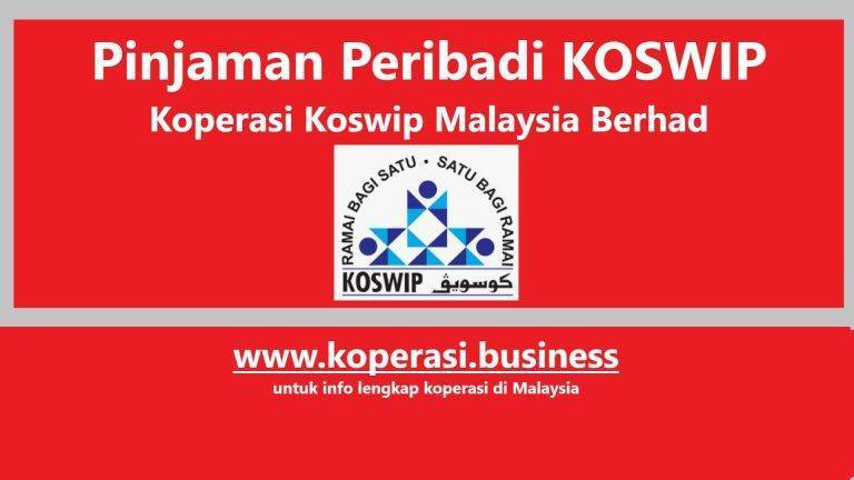 Pinjaman Peribadi Koperasi Koswip Malaysia Berhad