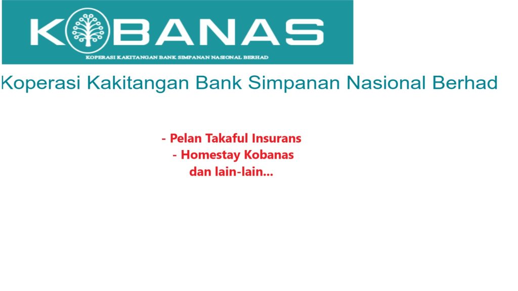 KOBANAS Koperasi Kakitangan Bank Simpanan Nasional Berhad Perkhidmatan