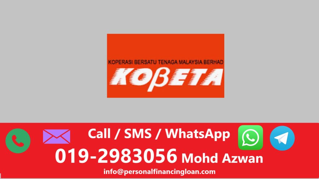 Pinjaman Peribadi Koperasi Kobeta Terbaik