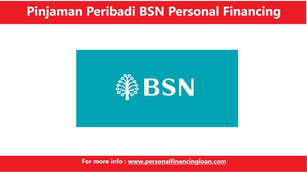 Pinjaman Peribadi BSN Personal Financing