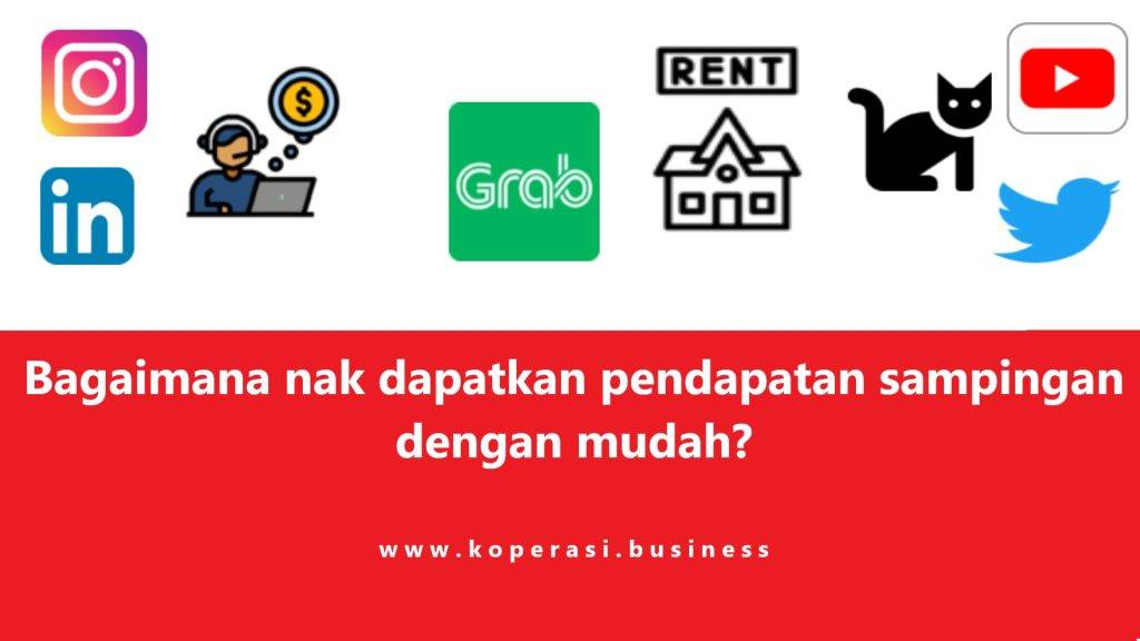 Bagaimana nak dapatkan pendapatan sampingan dengan mudah?