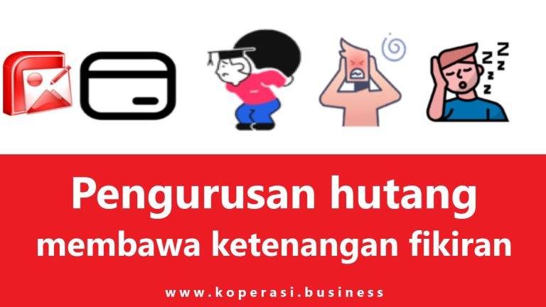 Pengurusan hutang membawa ketenangan fikiran