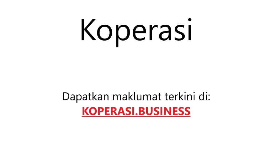 Koperasi