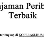 Pinjaman Peribadi Terbaik