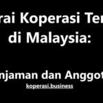 Senarai Koperasi Terbaik di Malaysia: Pinjaman dan Anggota